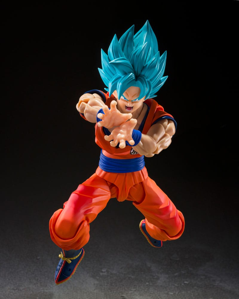 Dragon Ball Super S.H. Figuarts Super Saiyan God Super Son Goku (Blue power transcending Limits)