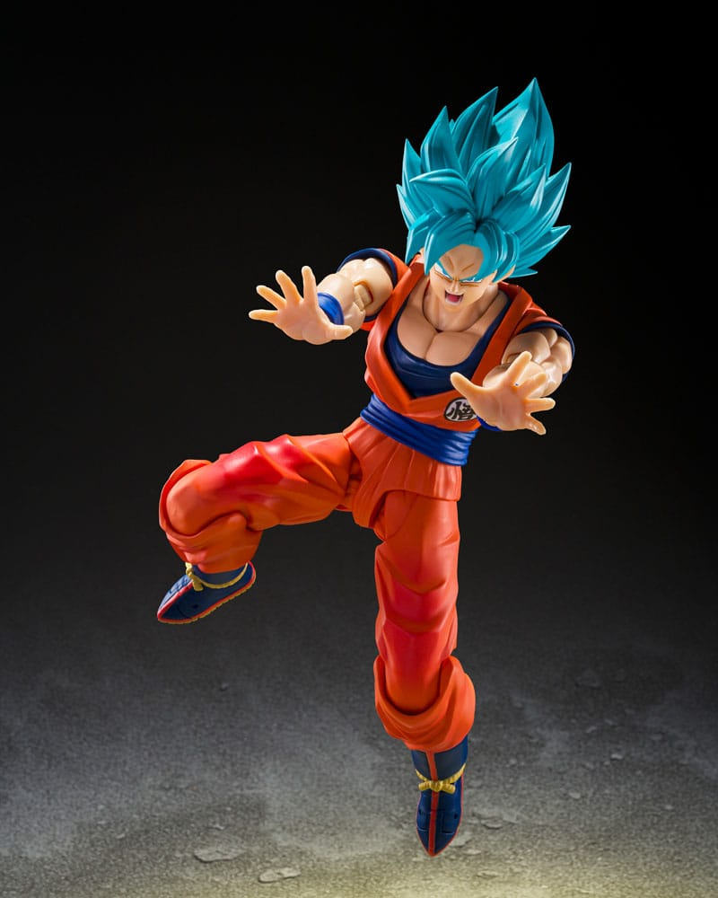 Dragon Ball Super S.H. Figuarts Super Saiyan God Super Son Goku (Blue power transcending Limits)