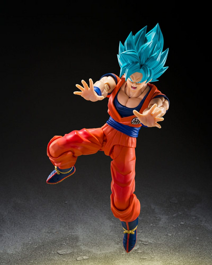 Dragon Ball Super S.H. Figuarts Super Saiyan God Super Son Goku (Blue power transcending Limits)
