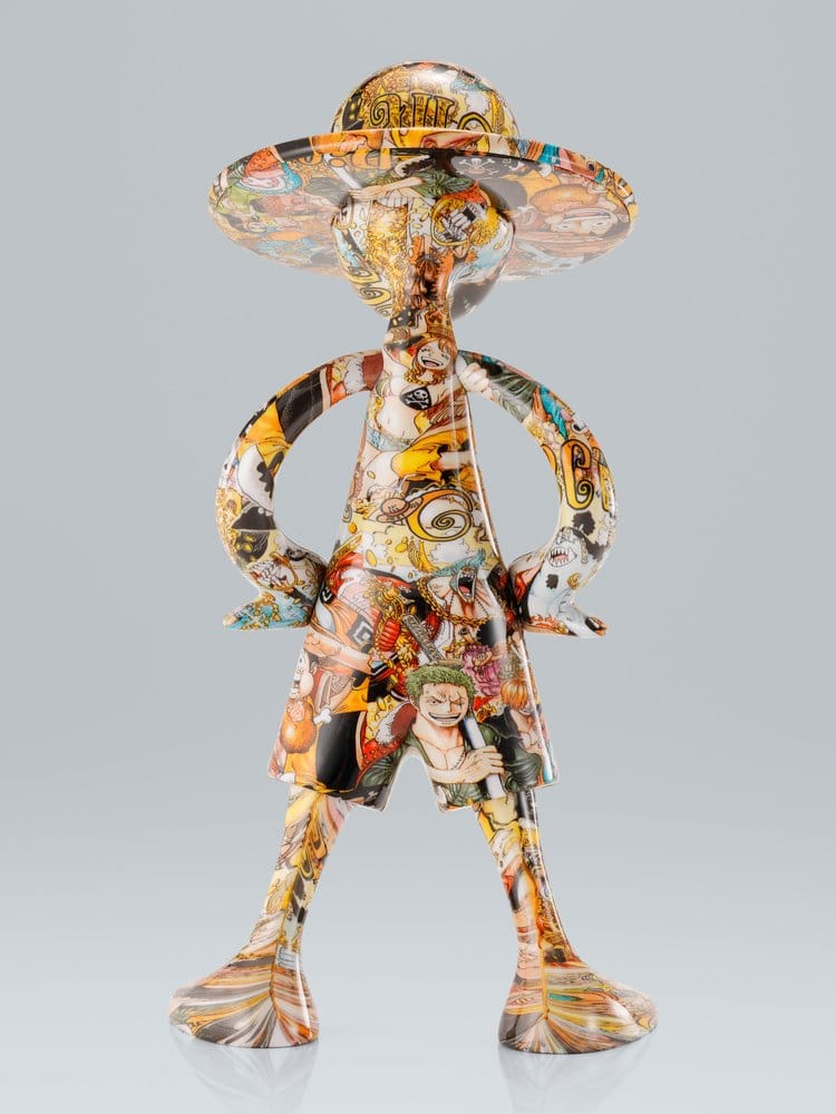 One Piece 1000 Logs Anniversary 1/8 Scale Luffy's ArtCanvas Figure