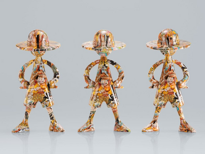 One Piece 1000 Logs Anniversary 1/8 Scale Luffy's ArtCanvas Figure