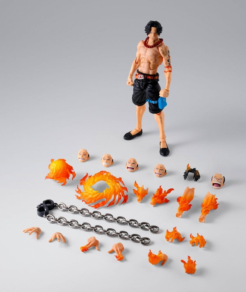 One Piece S.H. Figuarts Portgas D. Ace Marineford Arc Ver