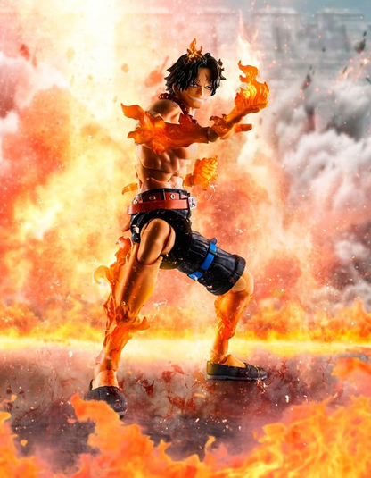 One Piece S.H. Figuarts Portgas D. Ace Marineford Arc Ver