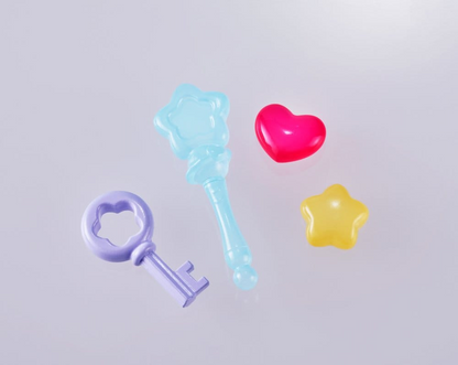 Magical Sisters Lulutto Lilly Proplica 1/1 Scale Replica Stattoneoneon & GlassHeart HopePact Set