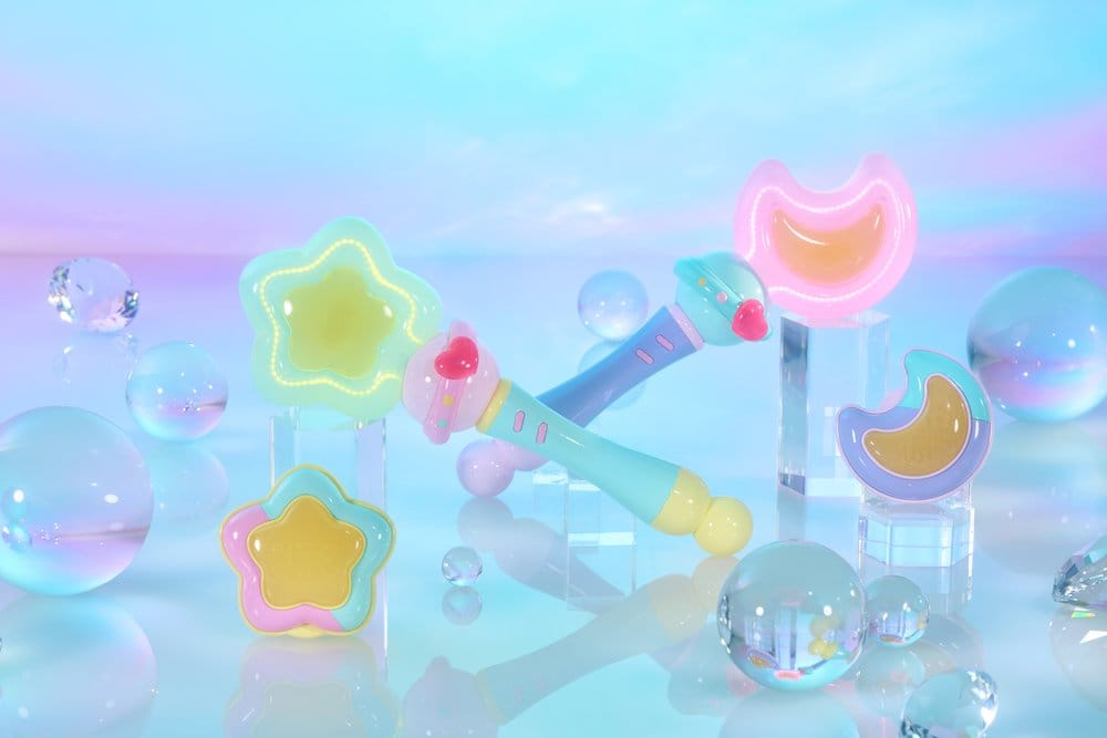 Magical Sisters Lulutto Lilly Proplica 1/1 Scale Replica Moontoneoneon & GlassHeart DreamPact Set