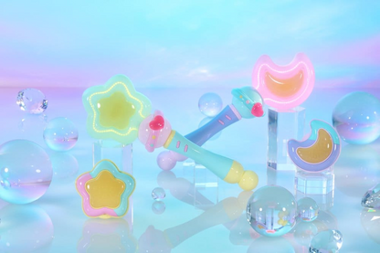 Magical Sisters Lulutto Lilly Proplica 1/1 Scale Replica Moontoneoneon & GlassHeart DreamPact Set