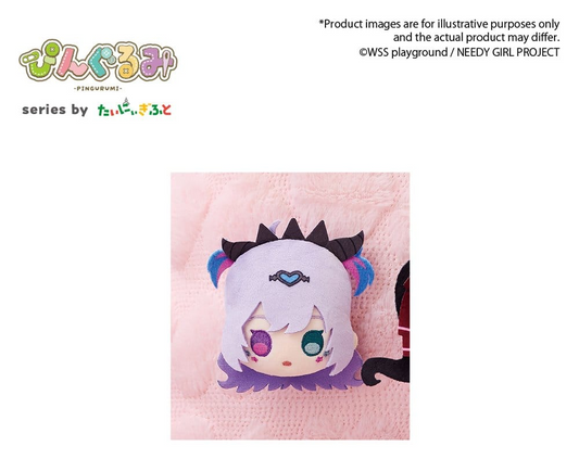 Needy Streamer Overload Pingurumi Pin Badge Plush Lollipop Needy Girl Overdose Ver