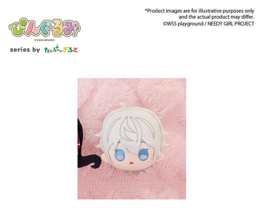 Needy Streamer Overload Pingurumi Pin Badge Plush Nechika-Sama Needy Girl Overdose Ver