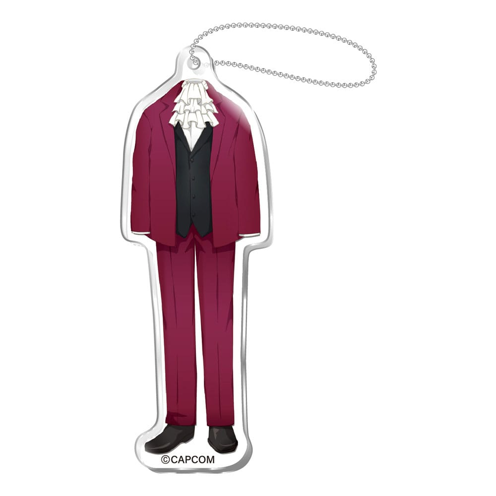 Ace Attorney Acrylic Keychain Miles Edgeworth