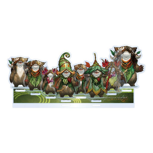 Monster Hunter Wilds Acrylic Stand Chomber Set