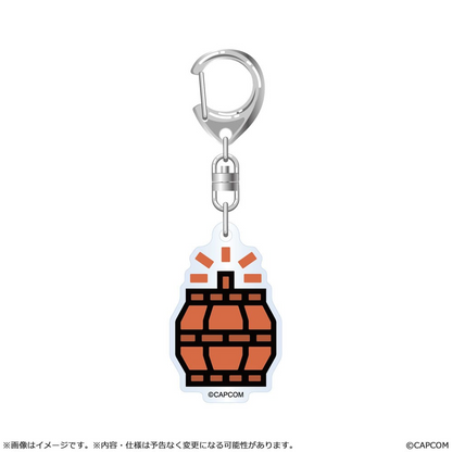 Monster Hunter Wilds Acrylic Keychains Item Icon - (Complete Box)