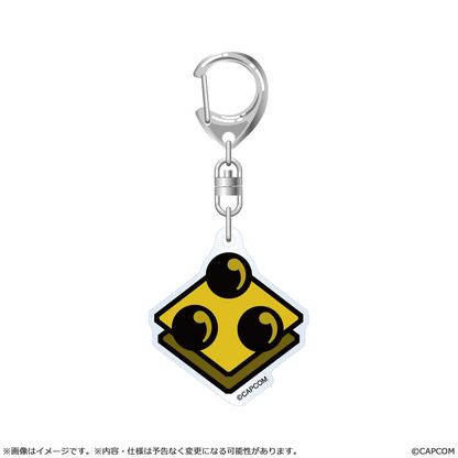 Monster Hunter Wilds Acrylic Keychains Item Icon - (Complete Box)