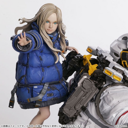 Pragmata Capcom Figure Builder Creator's Model 1/7 Scale Statue Hugh & Diana