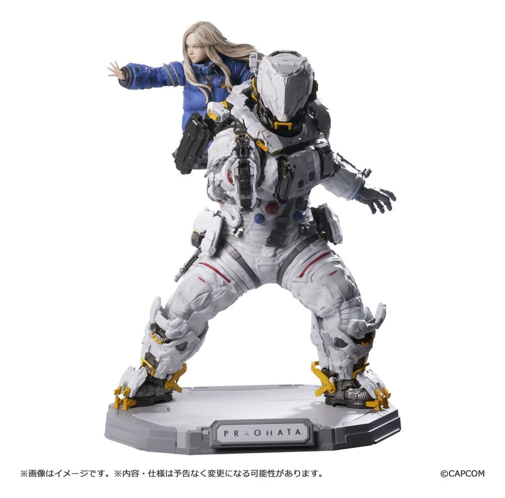 Pragmata Capcom Figure Builder Creator's Model 1/7 Scale Statue Hugh & Diana