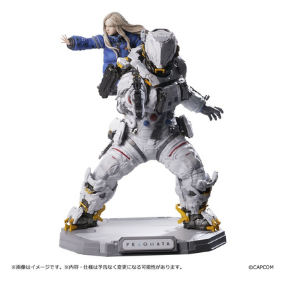 Pragmata Capcom Figure Builder Creator's Model 1/7 Scale Statue Hugh & Diana