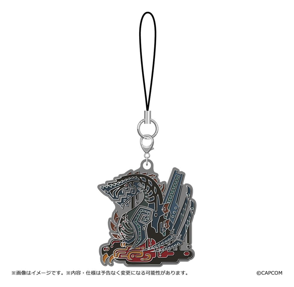 Monster Hunter Wilds Blind Box Metal Keychain Monster Icon Vol. 2 - (COMPLETE BOX)