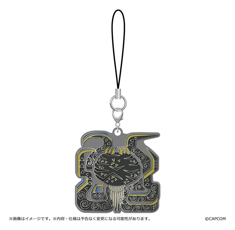 Monster Hunter Wilds Blind Box Metal Keychain Monster Icon Vol. 2 - (COMPLETE BOX)