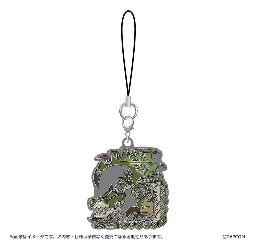 Monster Hunter Wilds Blind Box Metal Keychain Monster Icon Vol. 2 - (COMPLETE BOX)
