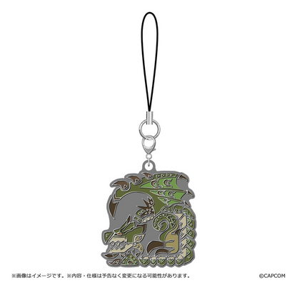 Monster Hunter Wilds Blind Box Metal Keychain Monster Icon Vol. 2 - (COMPLETE BOX)