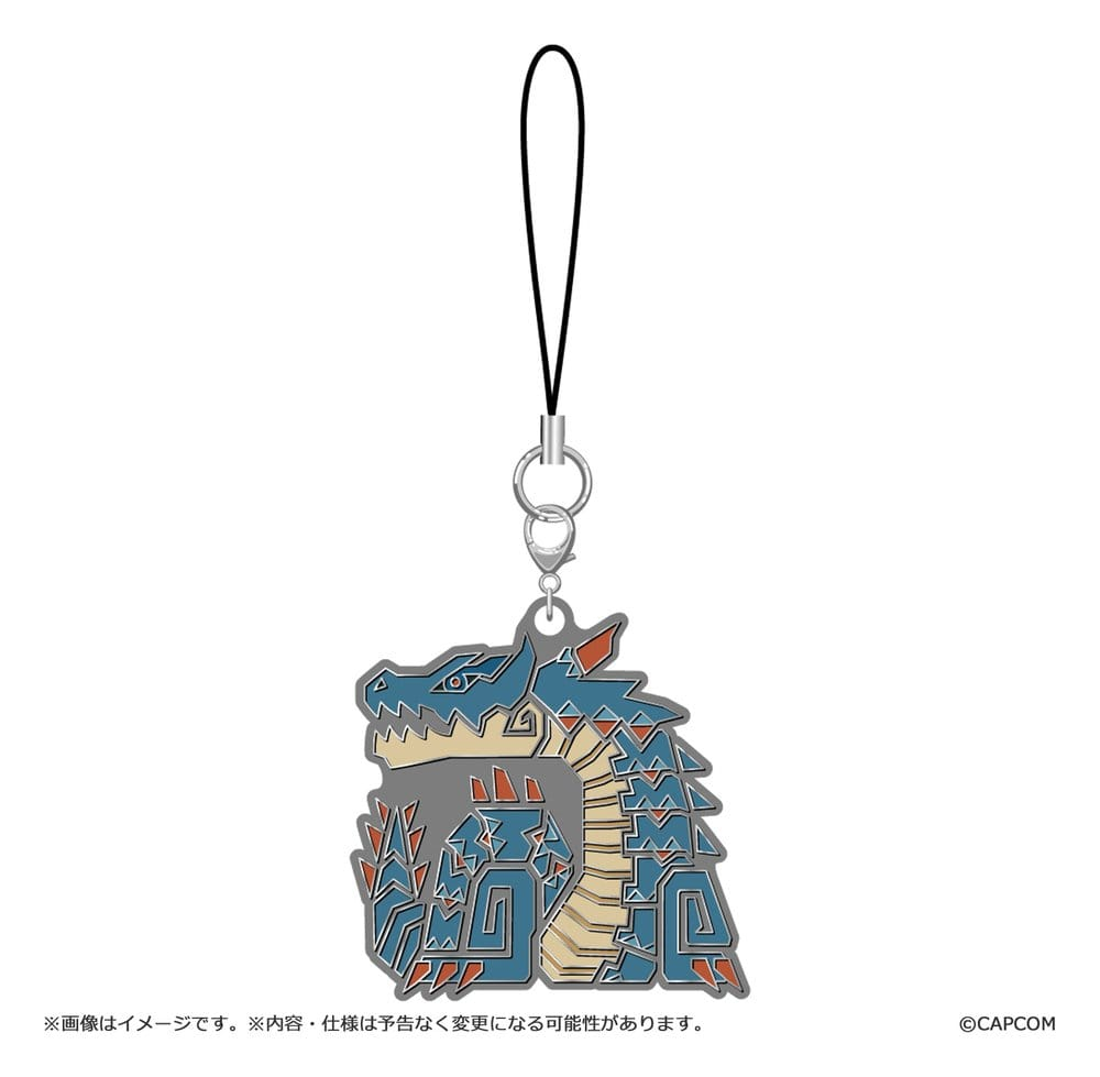 Monster Hunter Wilds Blind Box Metal Keychain Monster Icon Vol. 2 - (COMPLETE BOX)