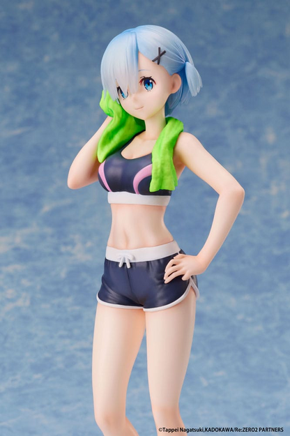 Re:Zero 1/7 Scale Statue Rem Sports Wear