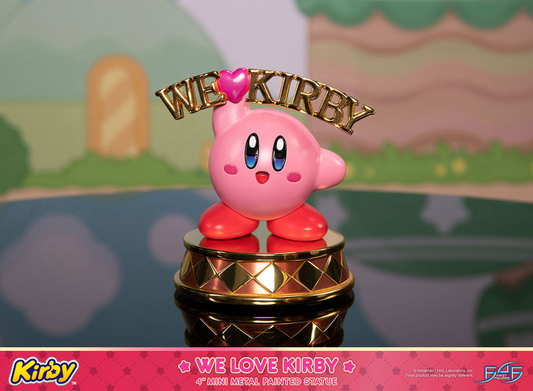 Kirby DieCast Statue We Love Kirby