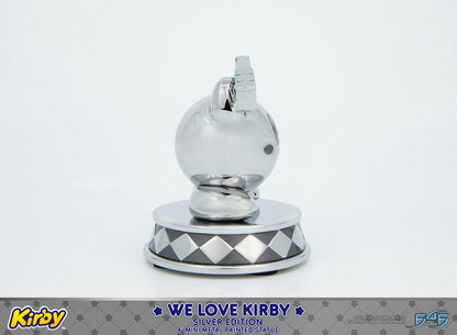 Kirby DieCast Statue We Love Kirby Silver Edition