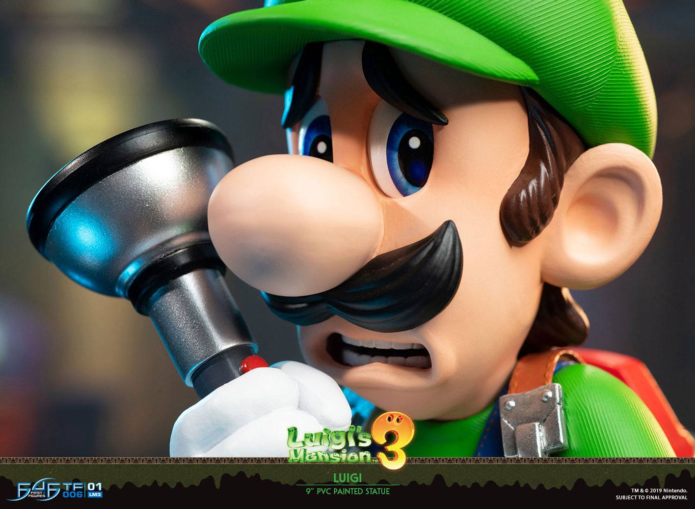 Luigi's Mansion 3 Statue Luigi