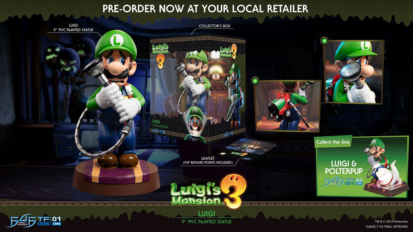 Luigi's Mansion 3 Statue Luigi