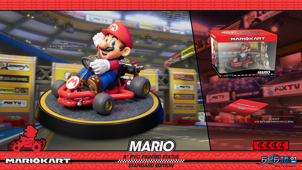 Mario Kart Statue Mario Standard Edition