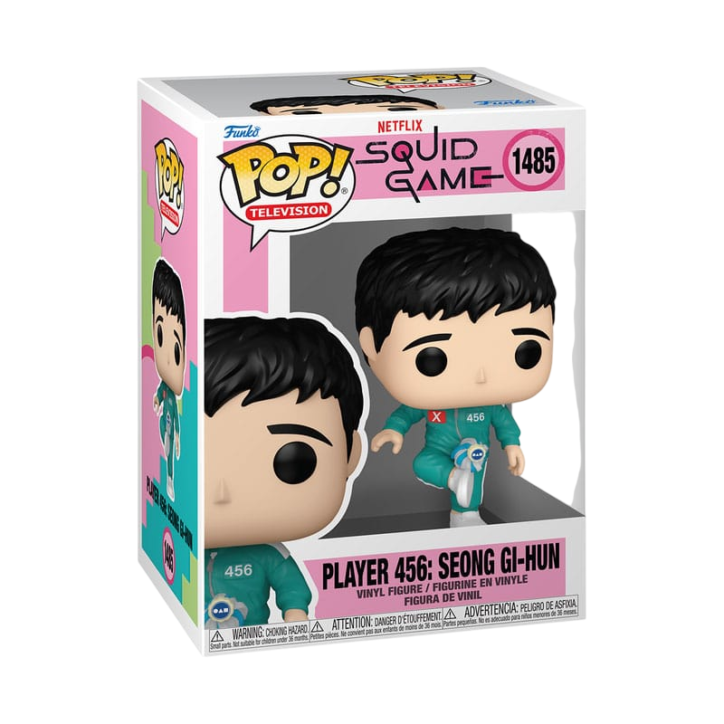 Squid Game POP! Vinyl Player 456 Seong Gi-Hun (Kicking Jegi)