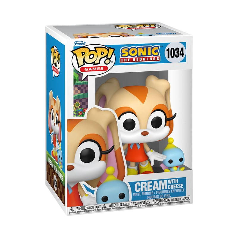 Sonic the Hedgehog POP! Vinyl Cream w/Cheese