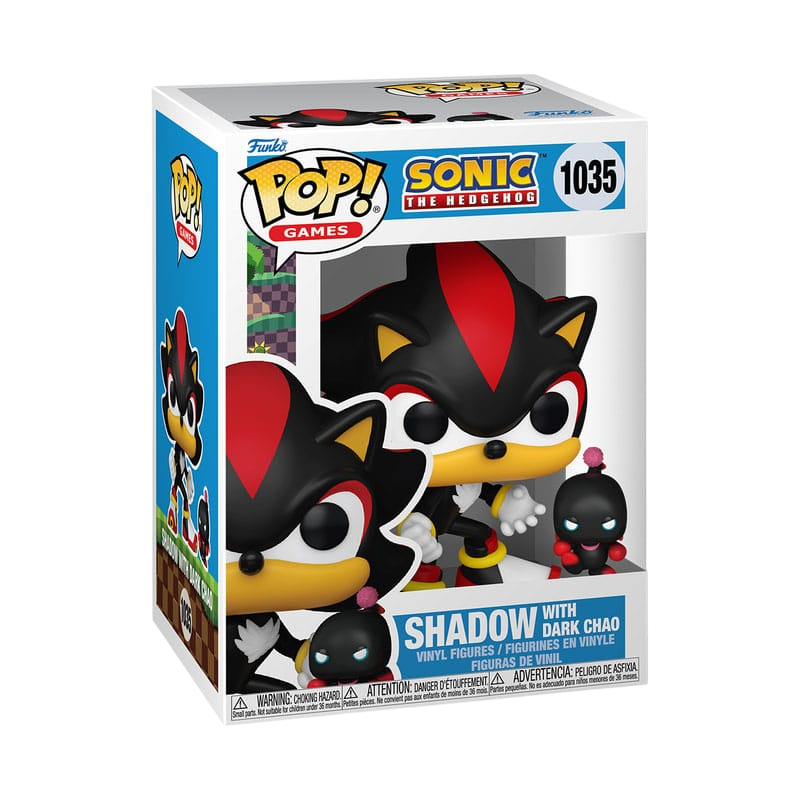 Sonic the Hedgehog POP! Vinyl Shadow w/Dark Chao