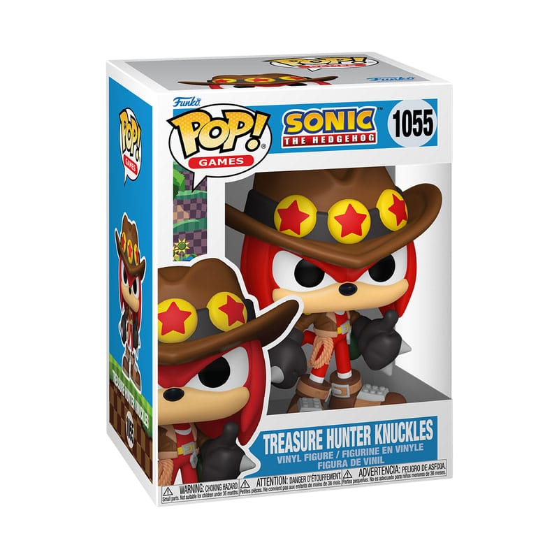 Sonic the Hedgehog POP! Vinyl Treasure Hunter Knuckles