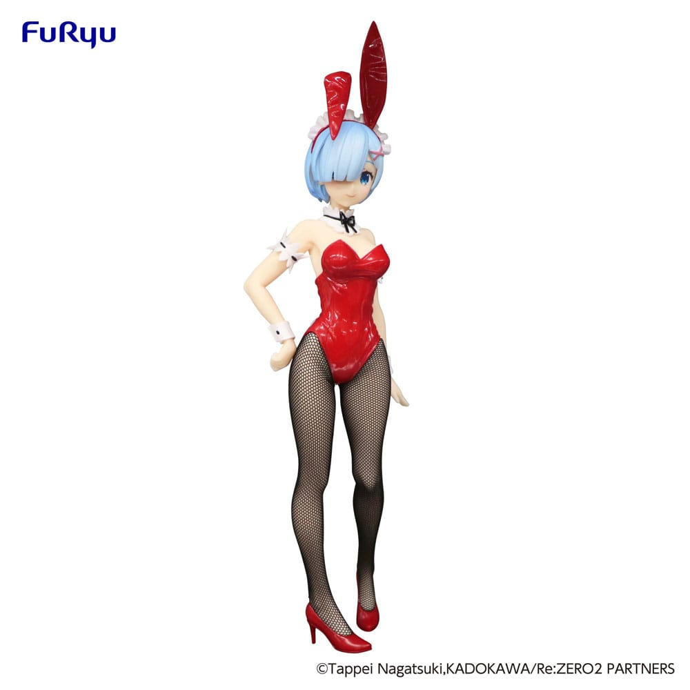 Re:Zero Rem Red Colour BiCute Bunnies Figure