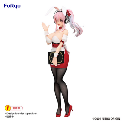 Super Sonico Waitress BiCute Bunnies Figure