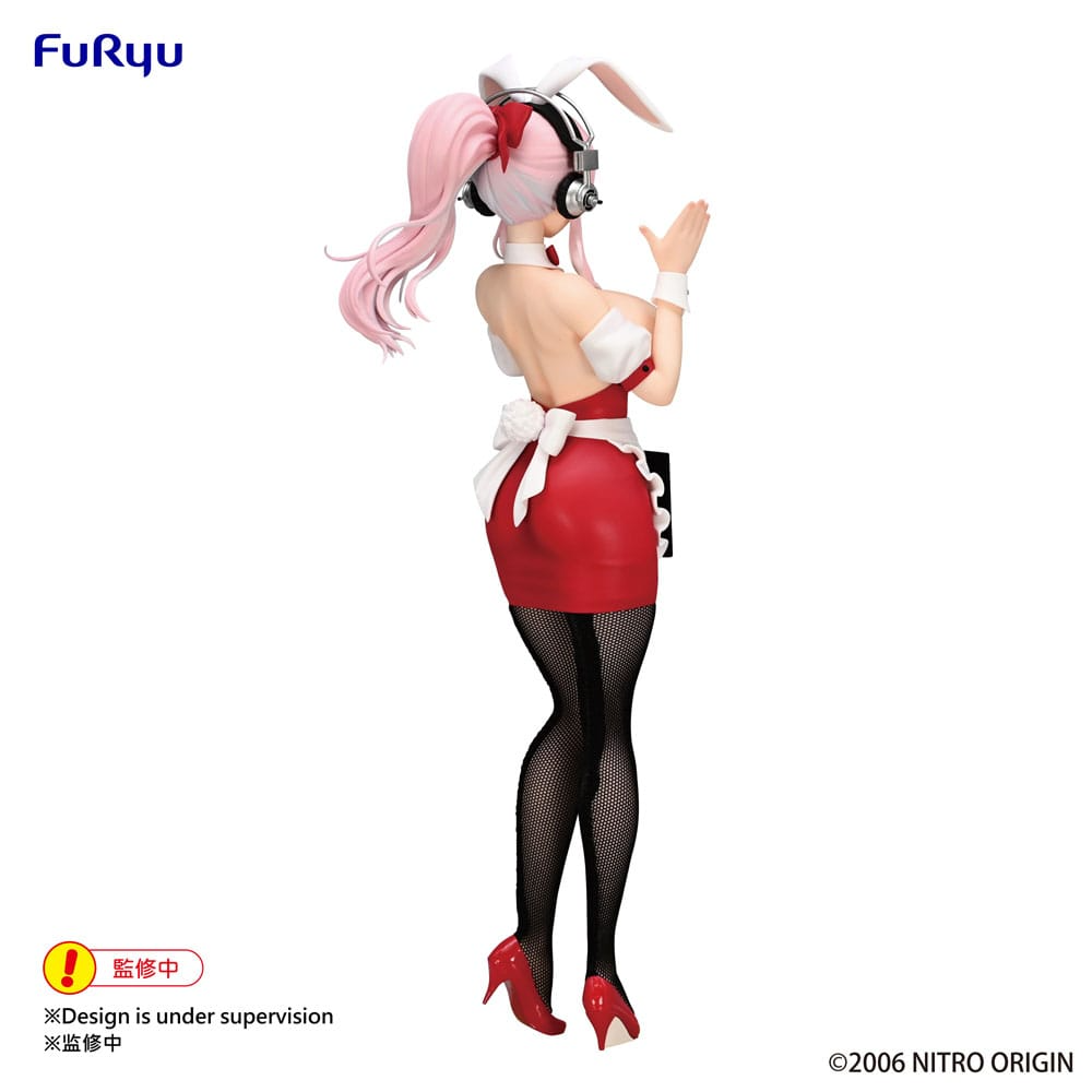 Super Sonico Waitress BiCute Bunnies Figure