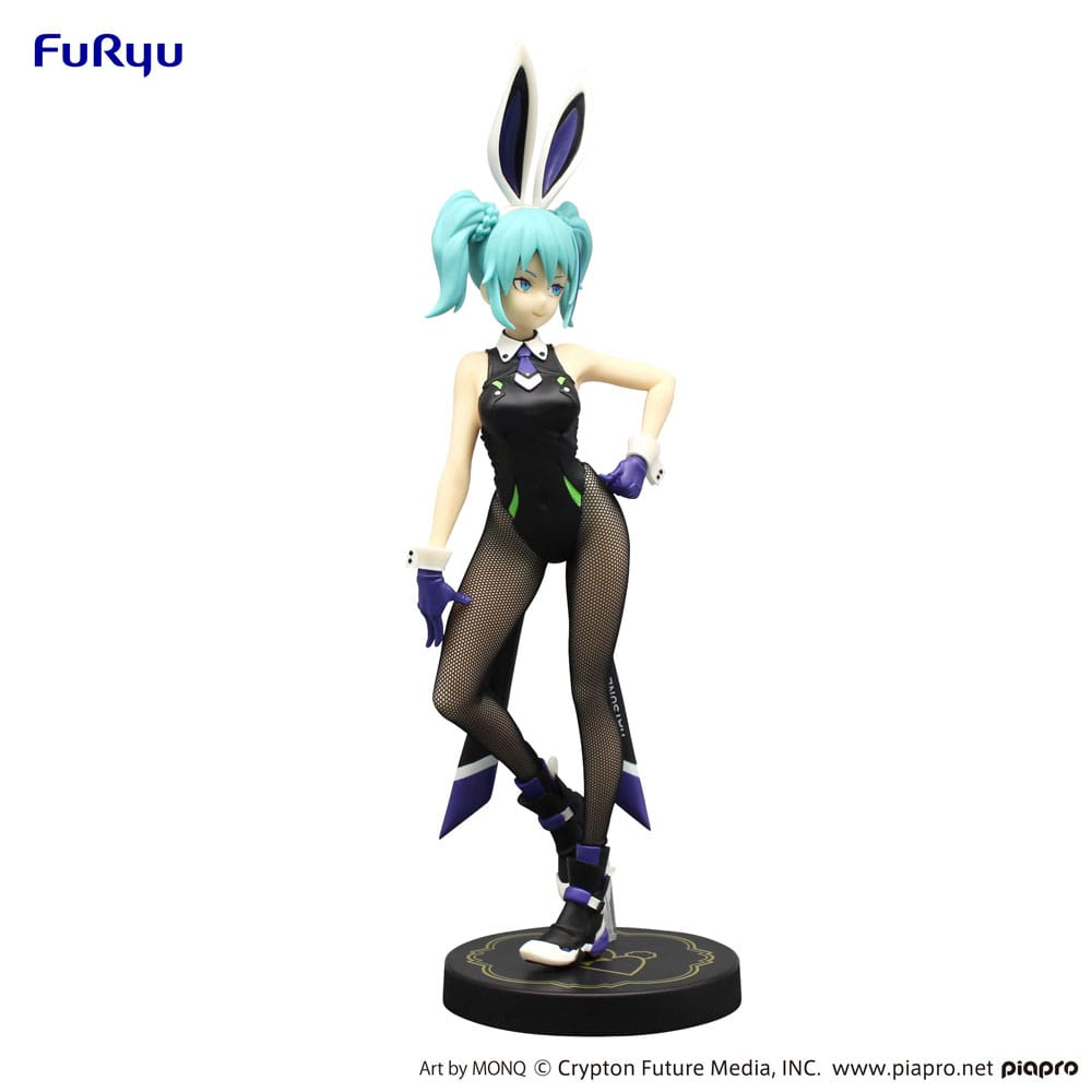 Hatsune Miku Street Violet Color BiCute Bunnies Figure