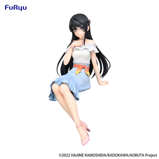 Rascal Does Not Dream of Bunny Girl Senpai Mai Sakurajima Summer Outfit Noodle Stopper Figure