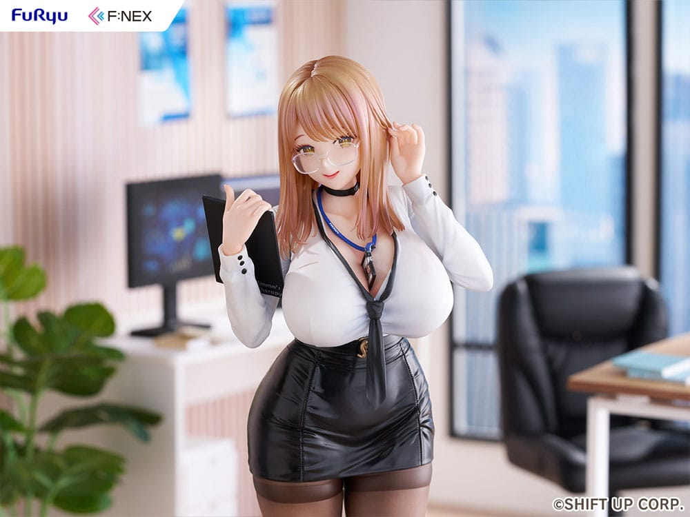 Goddess of Victory: Nikke F:Nex 1/7 Scale Statue Emma Office Therapy Ver