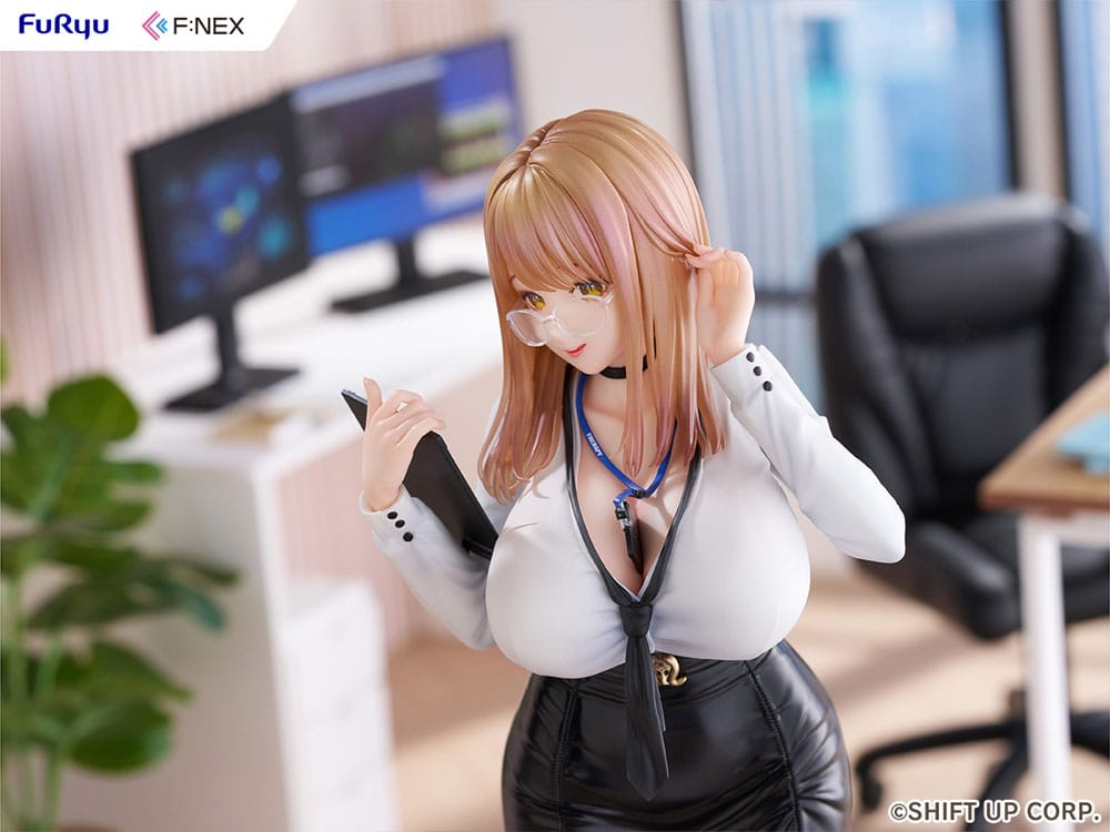 Goddess of Victory: Nikke F:Nex 1/7 Scale Statue Emma Office Therapy Ver
