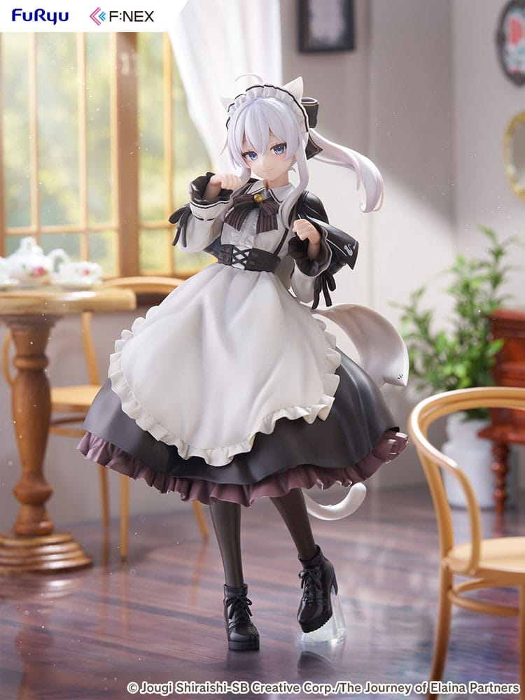 Wandering Witch: The Journey of Elaina F:Nex 1/7 Scale Statue Elaina Maid Costume With Cat ears Ver