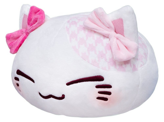 Nemuneko Cat Ribbon Big Plush Pink