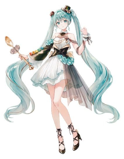 Vocaloid FuRyu Kuji Hatsune Miku x Tirol Choco Collaboration Coffee Nougat Ver