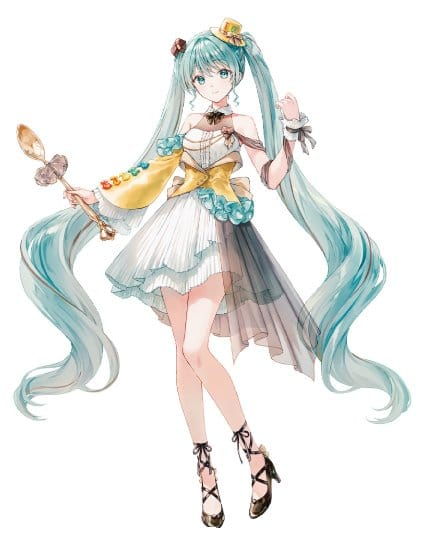 Vocaloid FuRyu Kuji Hatsune Miku x Tirol Choco Collaboration Coffee Nougat Another Color Ver