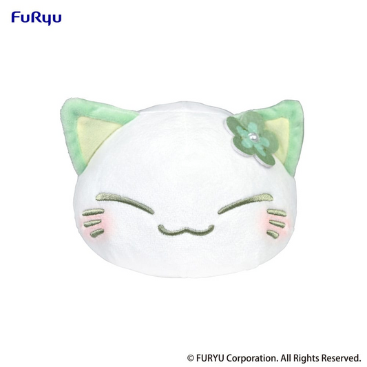 Nemuneko Green Cat Plush