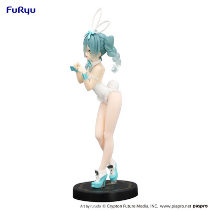 Hatsune Miku Rurudo White BiCute Bunnies Figure