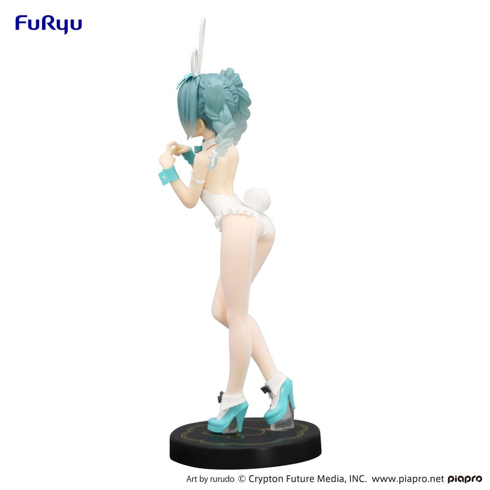 Hatsune Miku Rurudo White BiCute Bunnies Figure