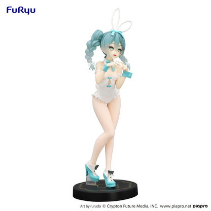 Hatsune Miku Rurudo White BiCute Bunnies Figure