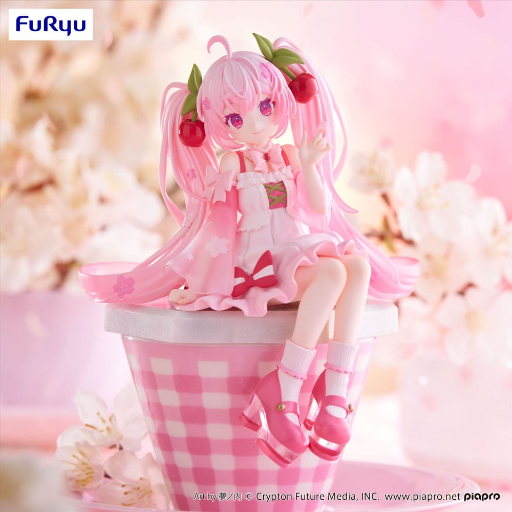 Hatsune Miku Sakura Miku 2025 Noodle Stopper Figure